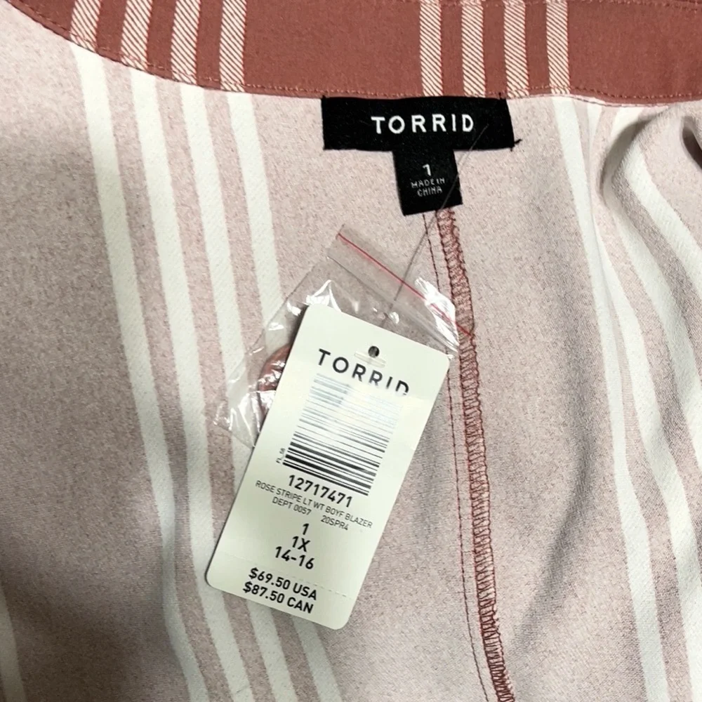 🆕🌼TORRID Boyfriend Blazer🌼 - Picture 6 of 16